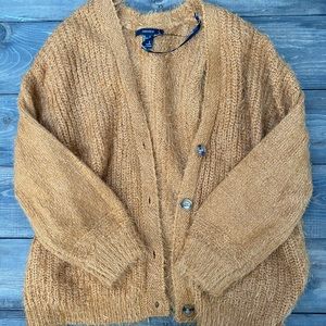 Forever 21 Burnt Orange Cardigan